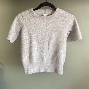 L.L.Bean Cashmere Short Sleeve Sweater